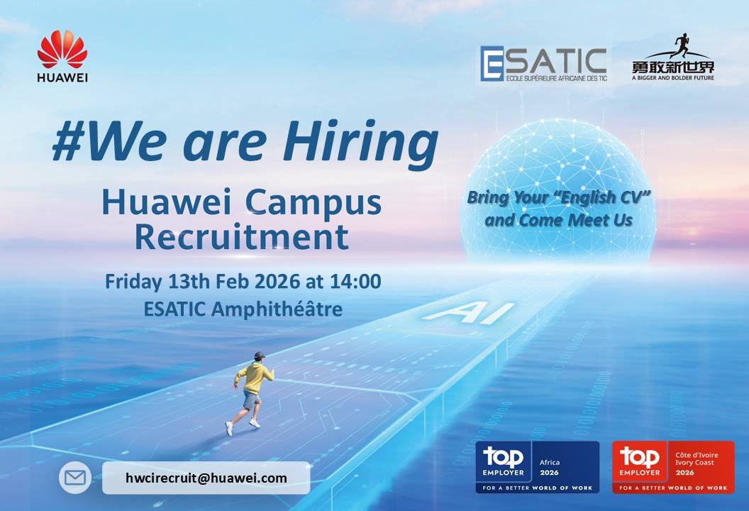 ESATIC HUAWEI École Supérieure Africaine des TIC